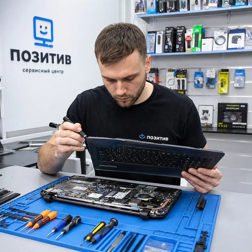 заменить клавиатуру на ноутбуке Emachines в Тольятти