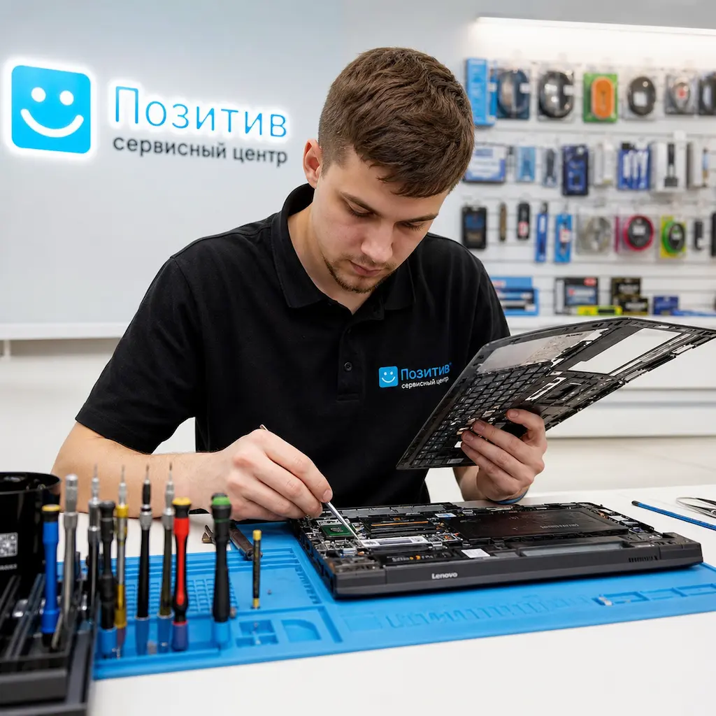 заменить клавиатуру на ноутбуке Lenovo в Тольятти