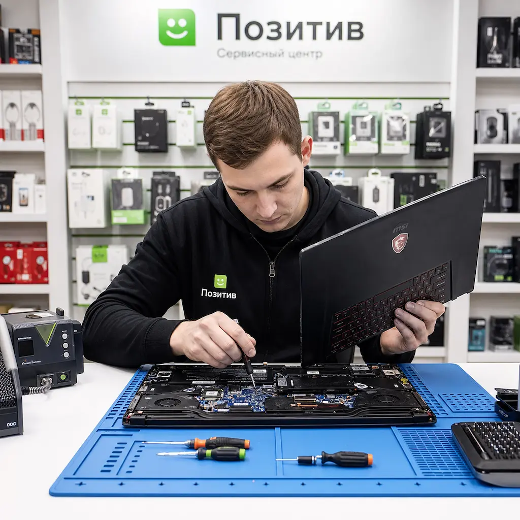 заменить клавиатуру на ноутбуке MSI в Тольятти
