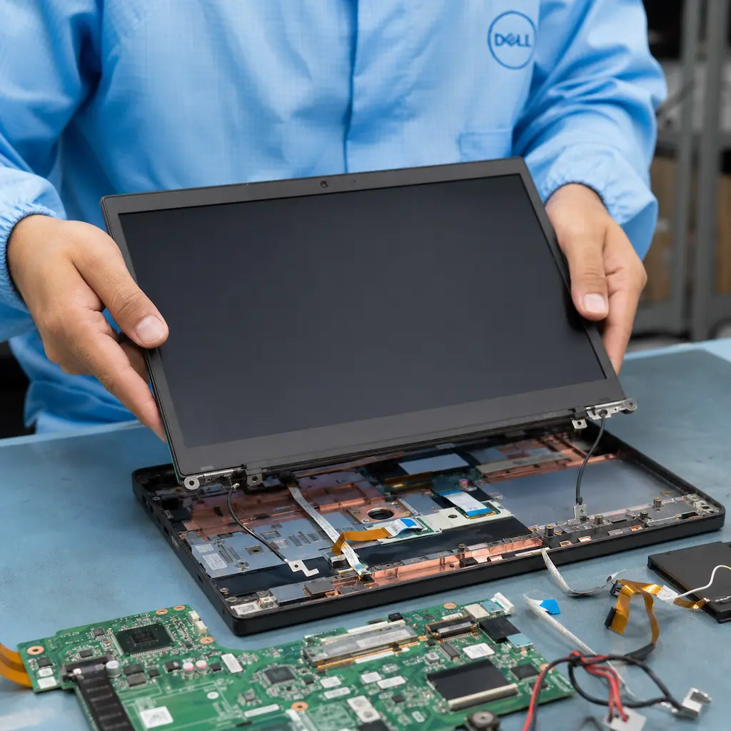 заменить матрицу ноутбука Dell в Тольятти