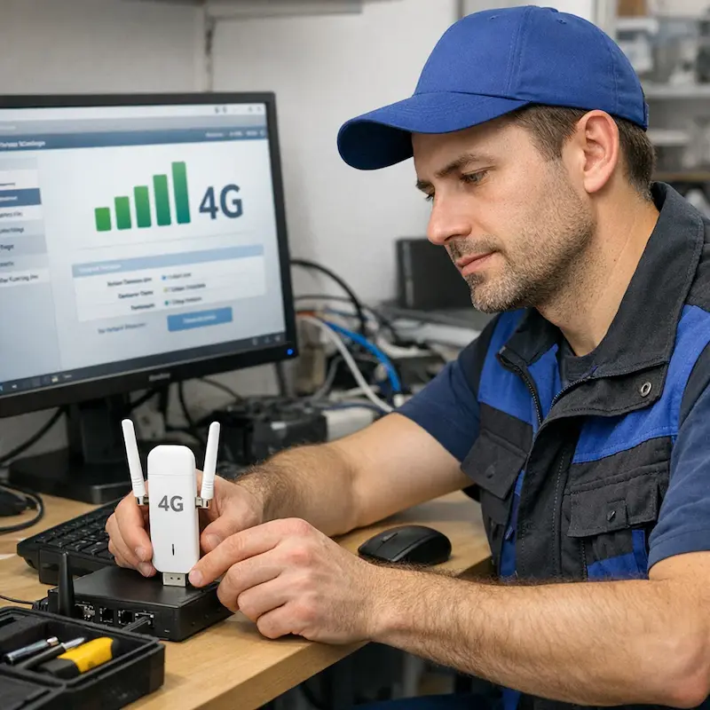 Настройка LTE модема в Тольятти