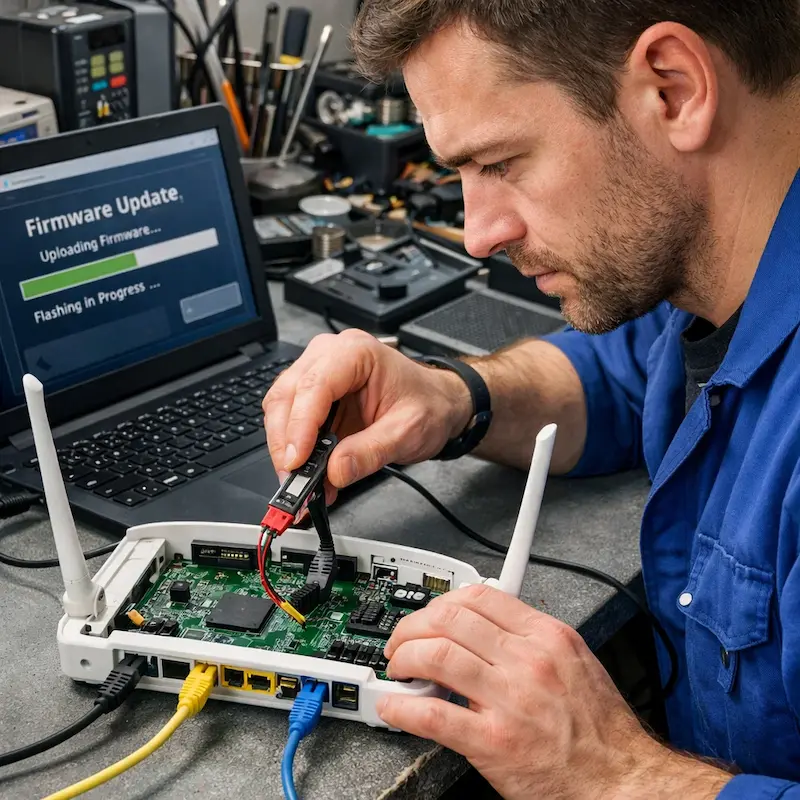 Обновление прошивки роутера в Тольятти