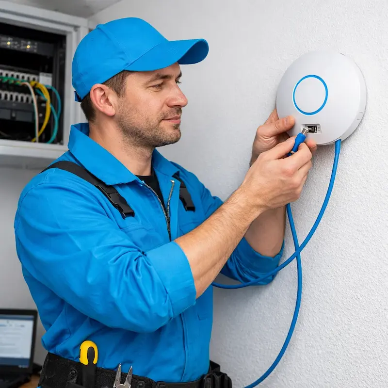 Подключение точки доступа в Тольятти