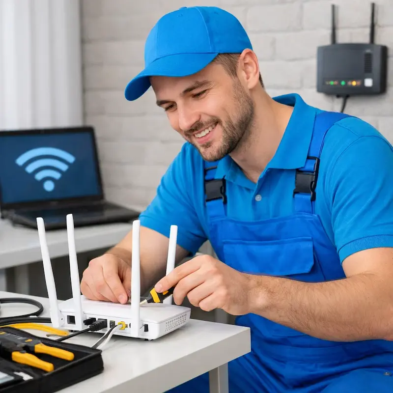 Настройка Wi - Fi в Тольятти