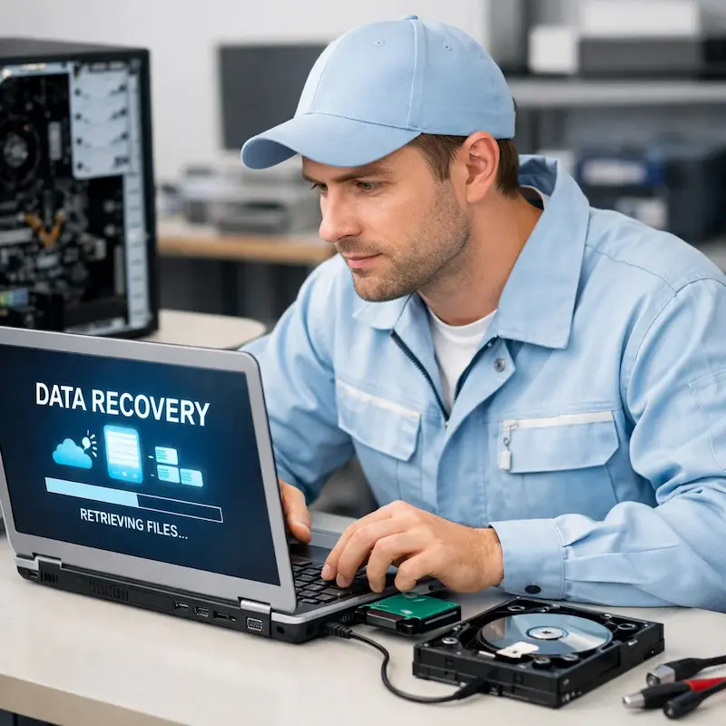 Восстановление данных и файлов в Тольятти