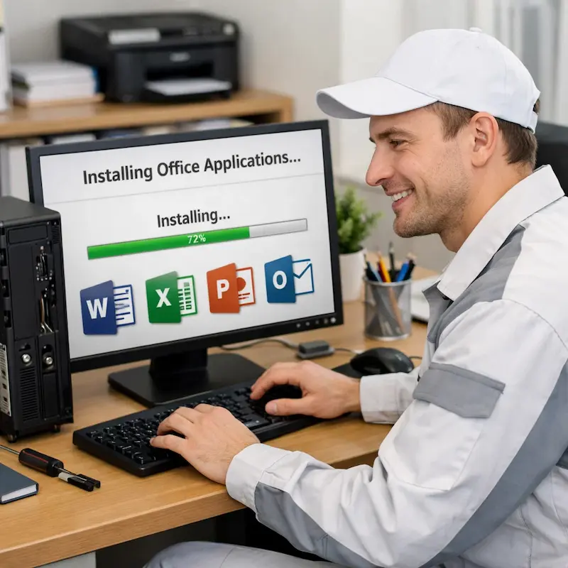 Установка и настройка программ на компьютере в Тольятти