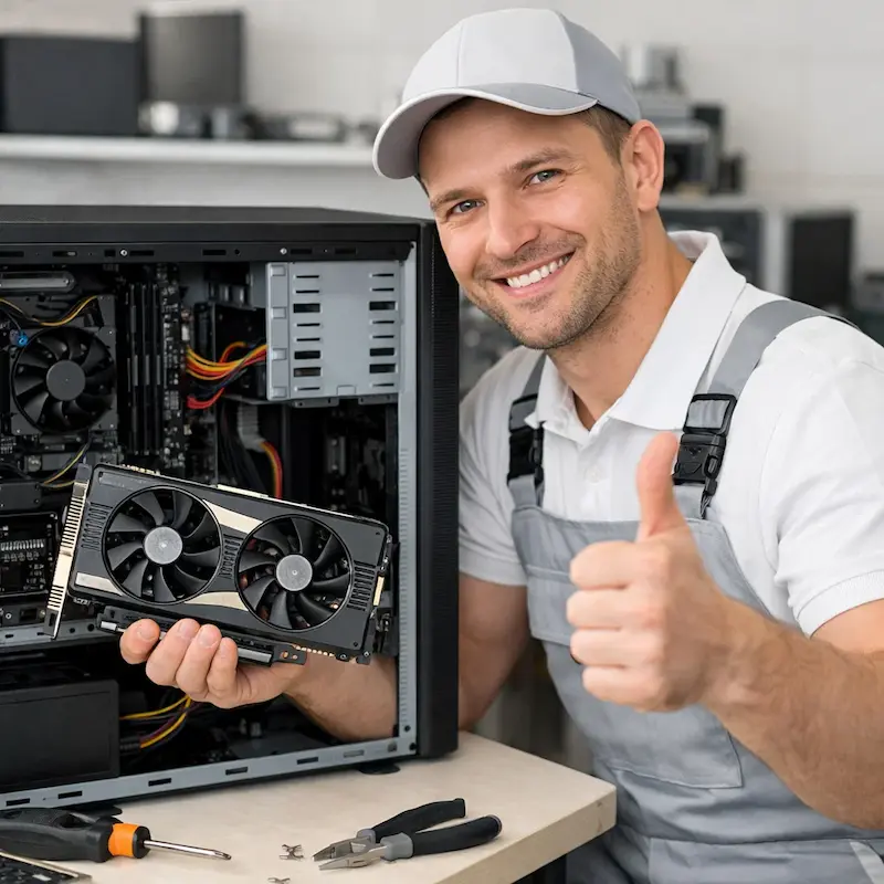 Замена видеокарты ПК в Тольятти