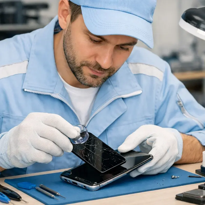 Заменить сенсорное стекло на смартфоне в Тольятти