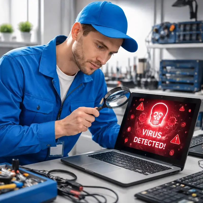 Поиск компьютерных вирусов в Тольятти