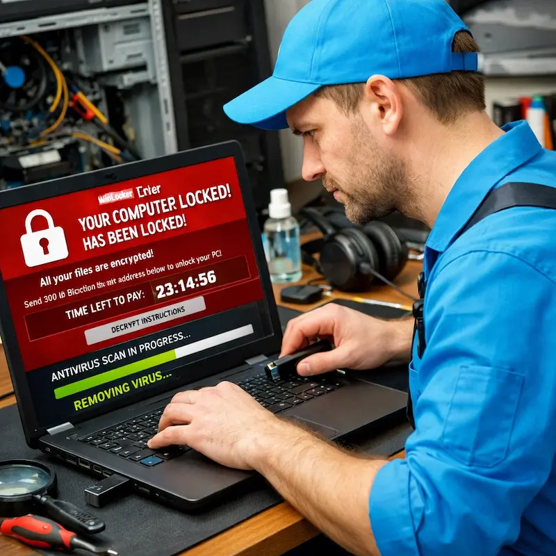 Удалить винлокер в Тольятти